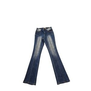 Revelation Denim Womens Blue Medium Wash Skinny Jeans Size 4 RN112642
